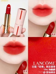 Son Lancôme L’Absolu Rouge Drama Matte 196 French Touch Đỏ Cam