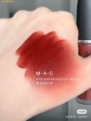Son Kem MAC 982 Marrakesh Mere Đỏ Đất - Fullbox