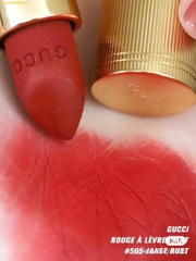 Son Gucci Matte Limited 505 Janet Rust - Đỏ Đất Phiên Bản Giới Hạn