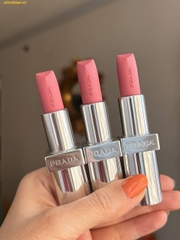 Son Prada Monochrome Soft Matte Lipstick P158 Meranti Màu Hồng Đào