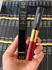 Son Kem Chanel Le Rouge Duo Ultra Tenue Ultrawear Liquid Lip Colour 142 Sweet Berry Màu Hồng Berry