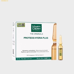 Ampoule Dưỡng Ẩm, Làm Săn Chắc & Ngừa Lão Hoá Da - MartiDerm The Originals Proteos Hydra Plus hộp 30 ống