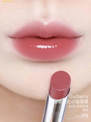 Son Dưỡng Môi Burberry Brit Shine Lipstick 606 Rose Petal - fullbox