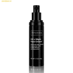 Kem Dưỡng Hỗ Trợ Ngăn Ngừa Lão Hóa Và Trẻ Hóa Da Revision Skincare D·E·J Night Face Cream Re 0.25 48g