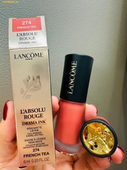 Son Kem Lancome L'Absolu Rouge Drama Ink Semi Matte 274 French Nude - Fullbox