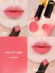 Son YSL The Slim Matte Lipstick 1977 Oriental Dream Màu Hồng San Hô