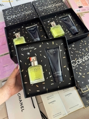 Set Nước Hoa Nam Calvin Klein Eternity For Men EDP (50ml + Sữa tắm 100ml)