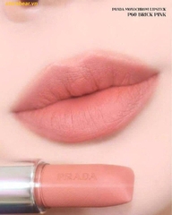 Son PRADA Monochrome Hyper Matte Lipstick P60 Brick Pink hồng cam nude