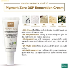 Kem Đêm Làm Sáng Da, Mờ Sắc Tố MartiDerm Pigment Zero DSP Renovation Cream 40ml