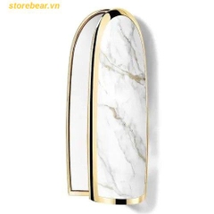 Vỏ Son Guerlain Rouge G Lipstick Case Le Marbre Màu Trắng Vàng