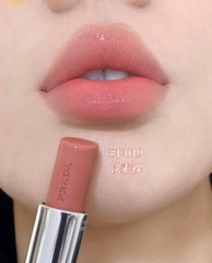 Son Dưỡng Prada Light Glowing Lipcolor Màu U019 Brown Cam Đất Nude