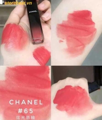 Son Kem Chanel Rouge Allure Laque Màu 65 Hồng Cam Gạch