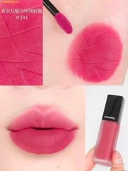 Son Kem Chanel Rouge Allure Liquid Velvet 244 – Hồng mận pha tím