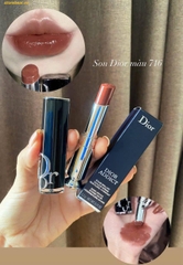 Son Dior Addict Refillable Hydrating Shine Lipstick 716 Cannage Nâu Cam
