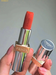 Son Prada Monochrome Hyper Matte 077 Arancio Màu Đỏ Cam Gạch - Fullbox