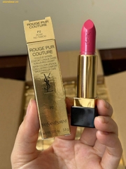 Son YSL Pur Couture Caring Satin Lipstick P2 Rose No Taboo Màu Son Hồng Tím