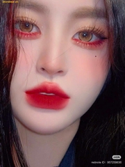 Son Kem MAC Locked Kiss Ink - Màu 95 Vicious Silky Rose Đỏ Cam