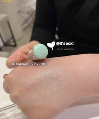 Má Hồng Thỏi Bắt Sáng DIOR Backstage Glassy Glow Stick 098 Glazed Mint - Fullbox