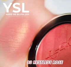 Phấn Má Hồng YSL Make Me Blush 24H - Màu 93 Restless Rose Hồng Nhũ Sáng