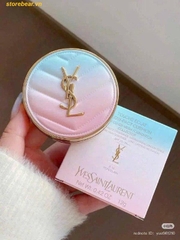 Phấn nước Cushion YSL limited (vỏ hồng xanh) - 𝐁𝟏𝟎 Trắng Sáng, 𝐁𝟐𝟎 Trắng Tự Nhiên