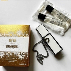 Set Nước Hoa N°5 Chanel N°5 L'eau Eau de Toilette Refillable Purse Spray Set (3 x 7ml)