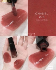Son Kem Chanel Rouge Allure Laque Màu 75 Đỏ Nâu