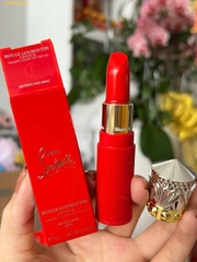 Son Christian Louboutin Beauty 003G Mundo red satin Màu Đỏ Hồng