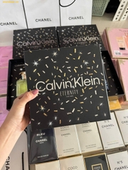 Set Nước Hoa Nam Calvin Klein Eternity For Men EDP (50ml + Sữa tắm 100ml)