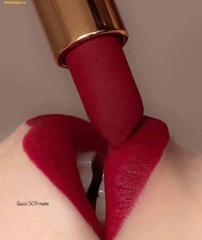 Son Gucci 509 Janie Scarlet Màu Đỏ Nhung