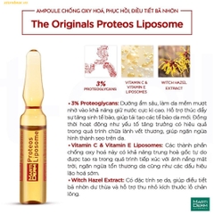Ampoule Chống Oxy Hoá, Phục Hồi, Điều Tiết Bã Nhờn - MartiDerm The Originals Proteos Liposome hộp 30 ống
