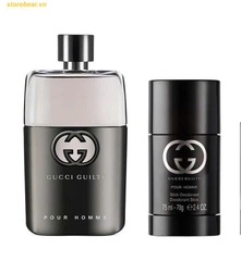 Set Nước Hoa Gucci Guilty Pour Homme
