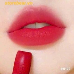 Son Prada Monochrome Soft Matte Lipstick R127 Carminio Màu Đỏ Hồng - Fullbox