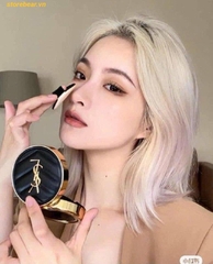Phấn Nước Cushion YSL Le Cushion Encre de Peau Luminous Matte - Vỏ Da Đen Tone 20