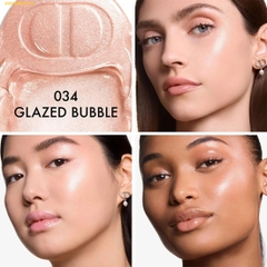 Má Hồng Thỏi Bắt Sáng DIOR Backstage Glassy Glow Stick 034 Glazed Bubble - Fullbox