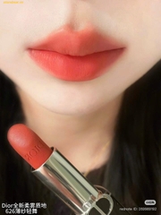 Son Dior Rouge Dior Couture Color Lipstick 626 Mousseline Veil Finish Màu Cam Gạch