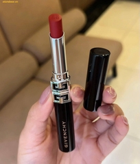 Son Givenchy Le Rouge Velvet Matte Lipstick màu R11 Đỏ Cam Cháy