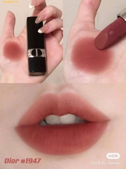 Son Dior Rouge Dior 1947 Miss Dior Velvet Lipstick Màu Đỏ Hồng Đất - Fullbox