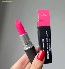 Son MAC 307 Fall In Love Powder Kiss Lipstick - Fullbox