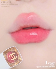 Son Dưỡng Có Màu Chanel Rouge Coco Baume Hydrating Lip Balm 756 Cherry Burst