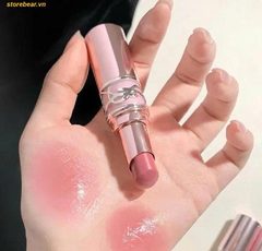 Son Dưỡng YSL Loveshine Candy Glow 1B Pink Sunrise Màu Hồng Đào
