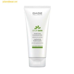 Sữa rửa mặt BABE Stop AKN Purifying Cleansing Gel 200ml