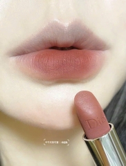 Son Dior Rouge Velvet 637 Icone Nâu Trà Pha Cam Đất