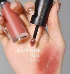 Son Kem Lancome L'Absolu Rouge Drama Ink Semi Matte 274 French Nude - Fullbox