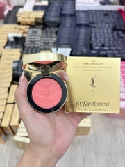 Phấn Má Hồng YSL Make Me Blush 24H - Màu 93 Restless Rose Hồng Nhũ Sáng