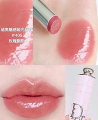 Son Dưỡng Dior Addict Glass Ultra-Shine and Hydrating Lip Gloss Stick 405 Rosy Dior