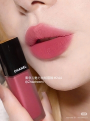 Son Kem Chanel Rouge Allure Liquid Velvet 244 – Hồng mận pha tím