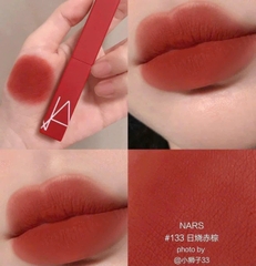 Son Nars PowerMatte Lipstick Ultra Mat 133 Too Hot To Hold - Màu Đỏ Cam Đất