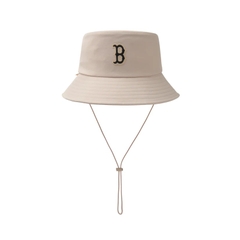 Mũ MLB Safari Bucket Hat B Boston Beige
