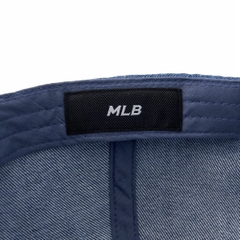 MLB Denim Coopers Unstructured Ball Cap New York Yankees NY INDIGO - Mũ lưỡi trai, nón kết màu xanh