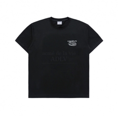 ÁO THUN ADLV DOODLE FUZZY RABBIT T-SHIRT BLACK - ĐEN